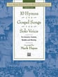 10 Hymns and Gospel Songs for Solo Voice Vocal Solo & Collections sheet music cover